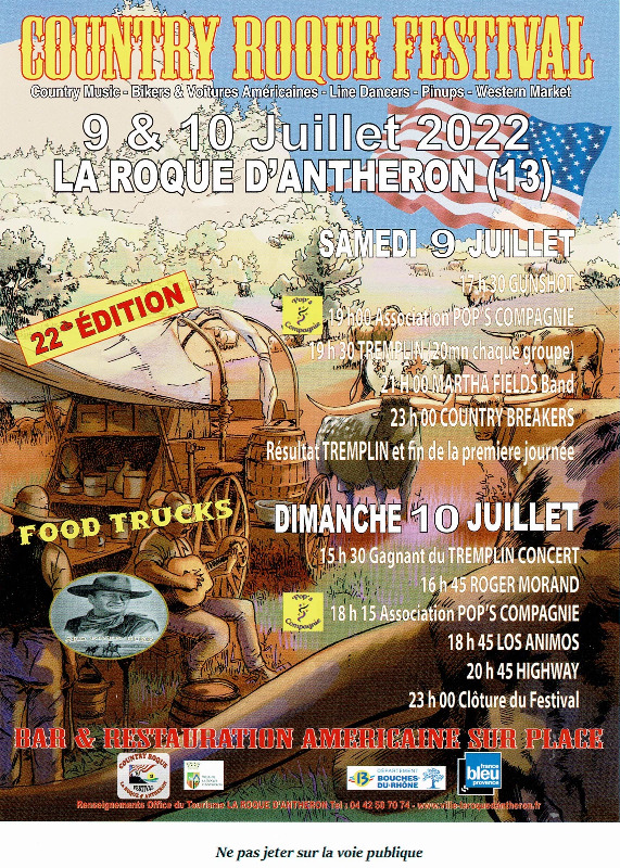 Country Roque Festival La Roque d'Anthéron Tourisme Country Roque Festival La Roque d'Anthéron Tourisme